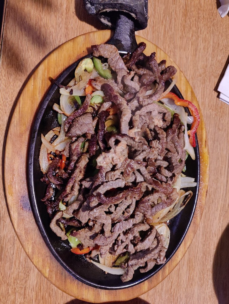 Beef Fajitas
